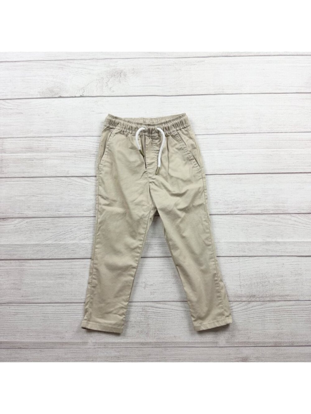Tommy Bahama Active Boys Beige Elastic Waist Joggers Lightweight Pants XS 4 - Picture 1 of 3